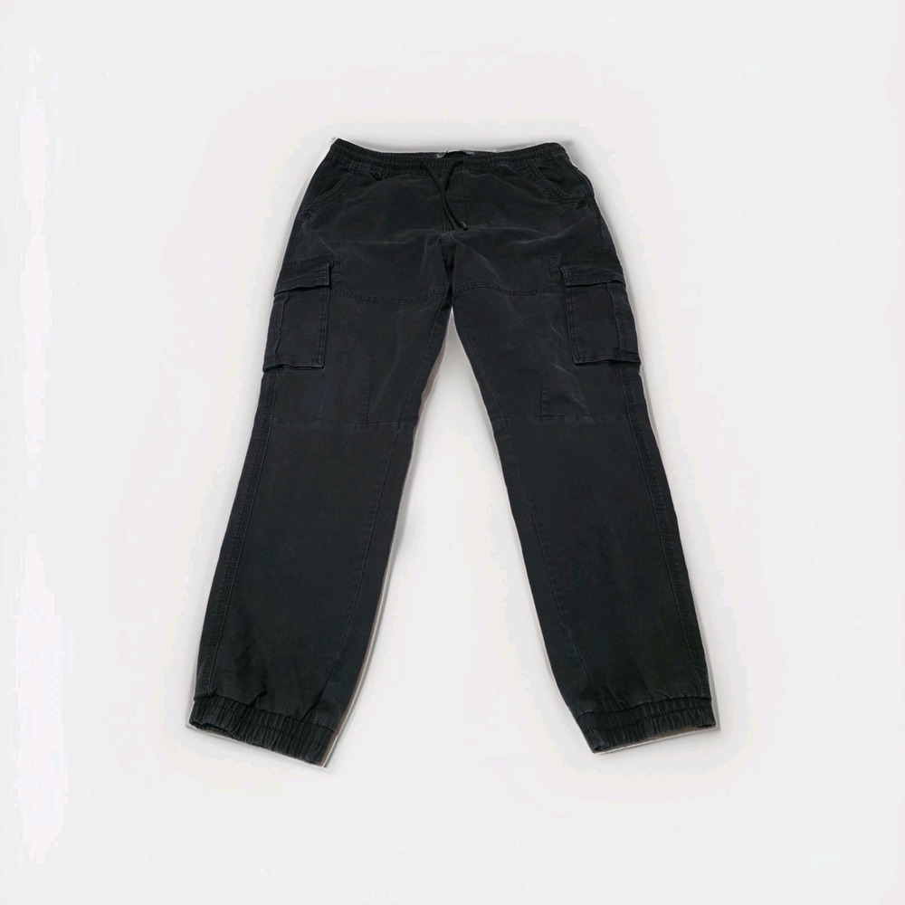 Denim & Co. Regular Original Waist‎ Stretch Side Pocket Pant Black L